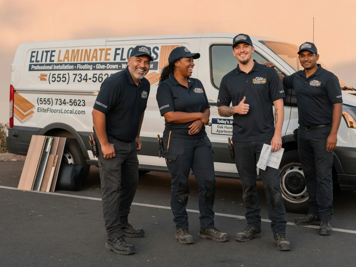 Laminate flooring installation company in Springlake, TX